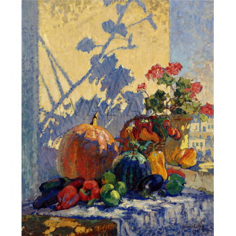 РЕПРОДУКЦИИ НА КАРТИНИ Натюрморт Капри (1930)